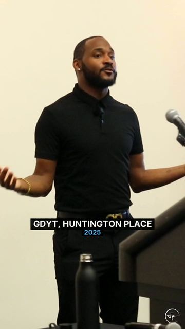 Jermaine teaching at GDYT, Huntington Place, 2025