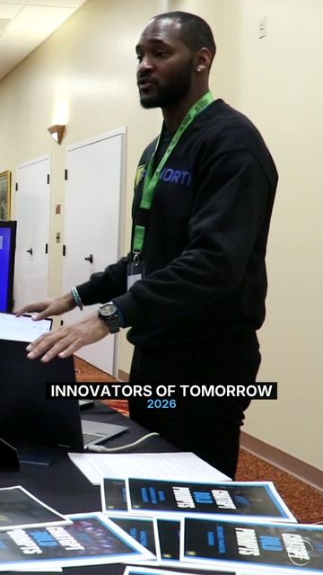 Jermaine teaching at Innovators of Tomorrow, 2026